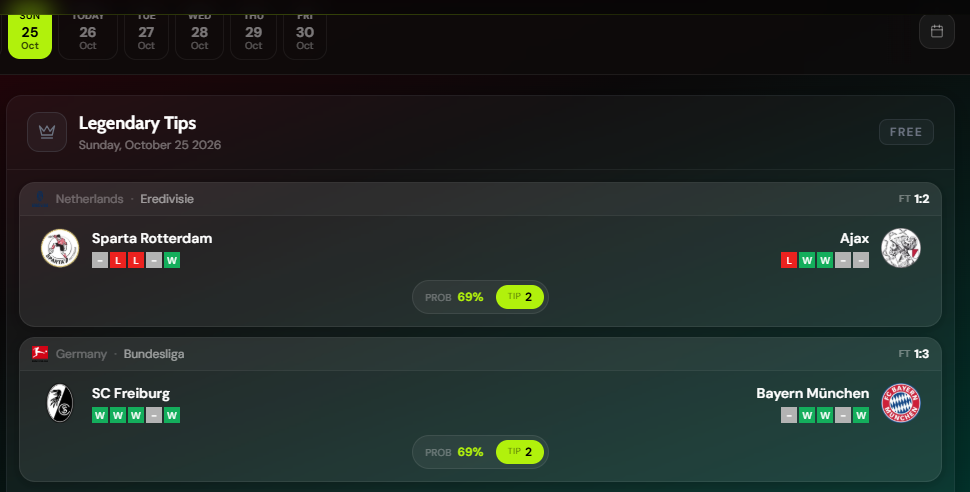 Winning screenshot